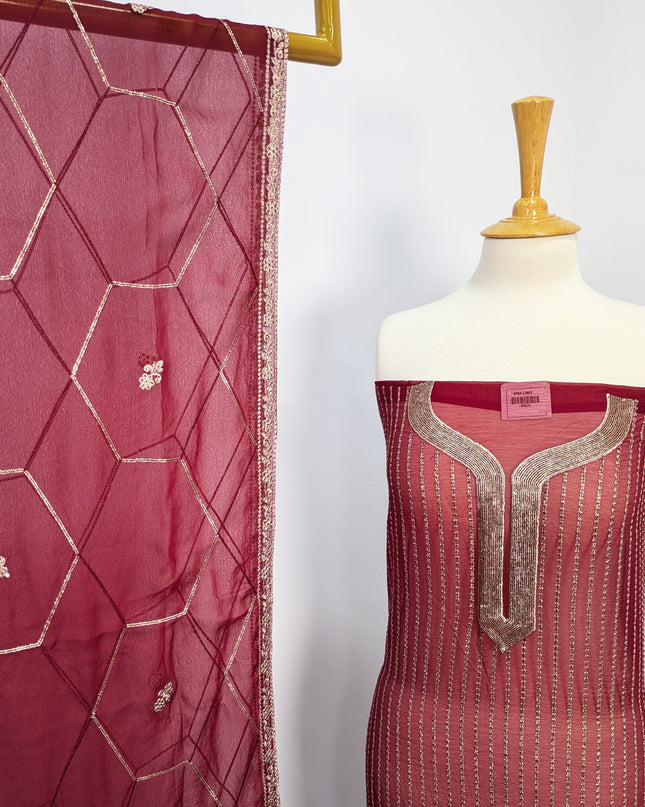 Fancy Embroidered Chiffon