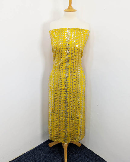 Fancy Embroidered Sitara Work Chiffon  2 pc Unstitched