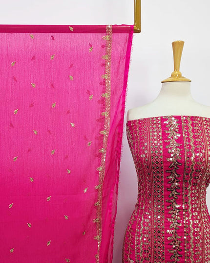 Fancy Chiffon with Sitara Work 2PC Unstitched