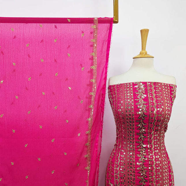 Fancy Chiffon with Sitara Work 2PC Unstitched