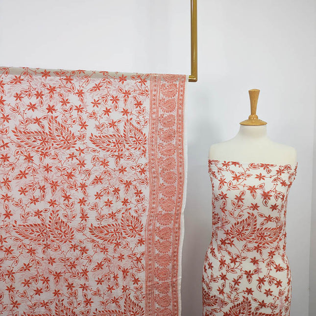 Handmade Pure China Crinkle 2pc Unstitched