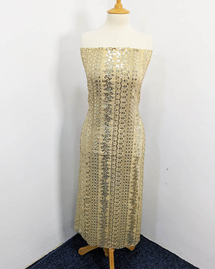 Fancy Embroidered Sitara Work Chiffon  2 pc Unstitched