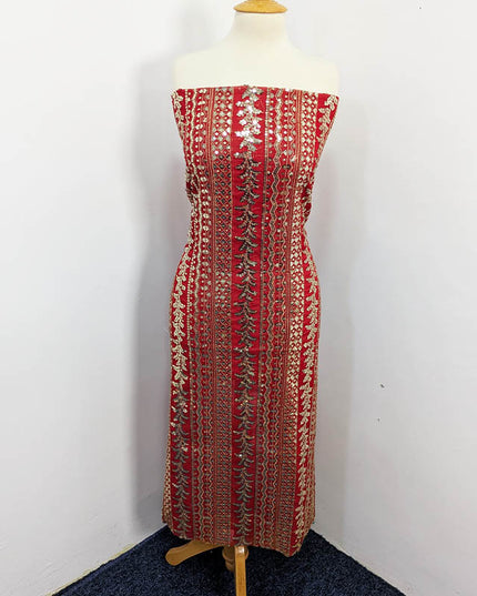 Fancy Embroidered Sitara Work Chiffon  2 pc Unstitched