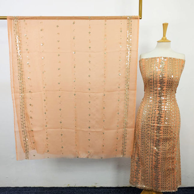 Chiffon with Sitara Work Shirt Dupatta 2PC Unstitched