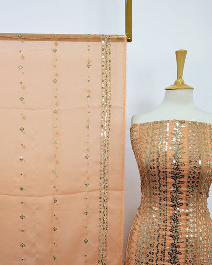 Chiffon with Sitara Work Shirt Dupatta 2PC Unstitched