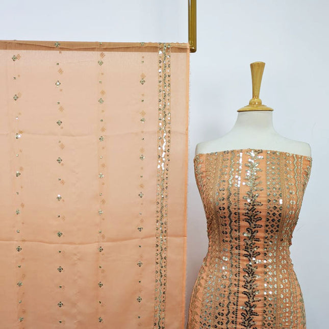 Chiffon with Sitara Work Shirt Dupatta 2PC Unstitched