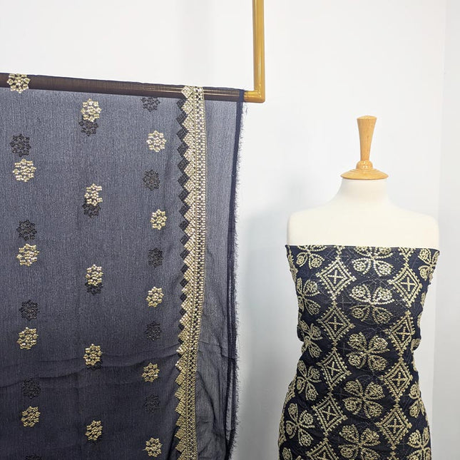 Fancy Embroidered Sitara Work Chiffon