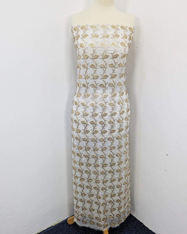 Fancy Chiffon with Embroidered Sitara  Work