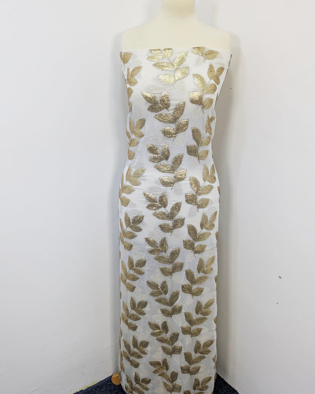 Fancy Chiffon with Embroidered Sitara  Work