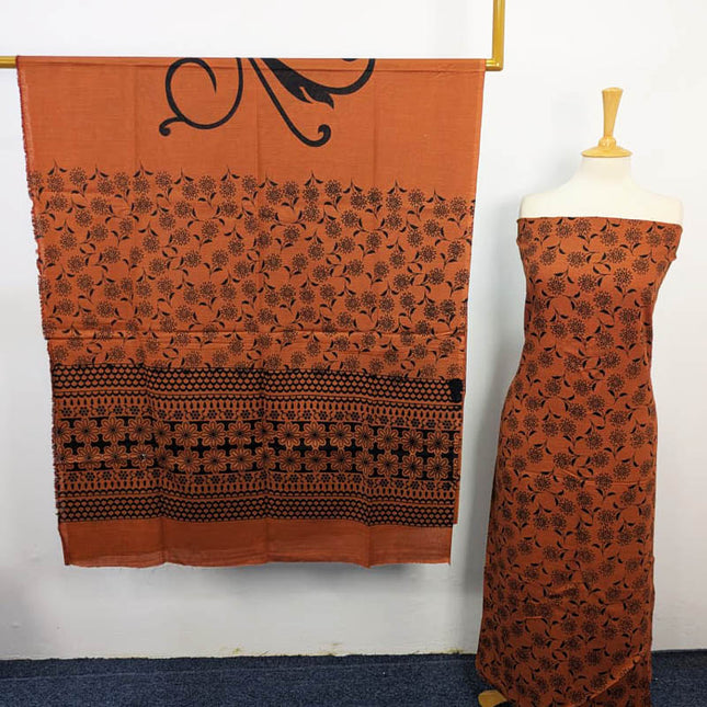Fancy Printed Khaddar 3PC Unstitched