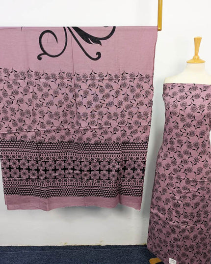 Fancy Printed Khaddar 3PC Unstitched
