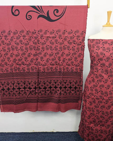 Fancy Printed Khaddar 3PC Unstitched