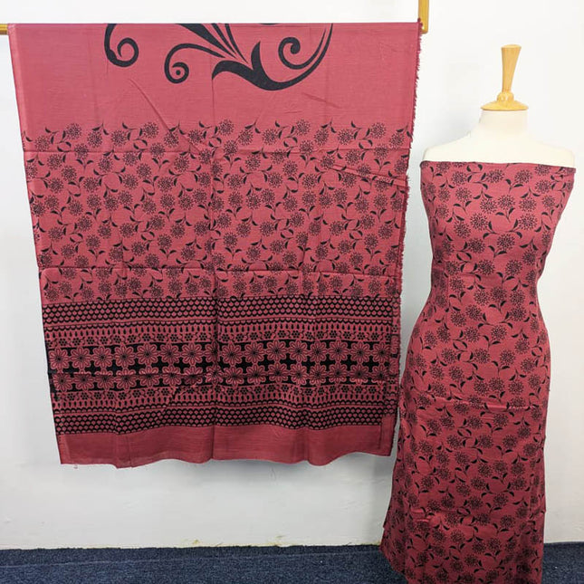 Fancy Printed Khaddar 3PC Unstitched