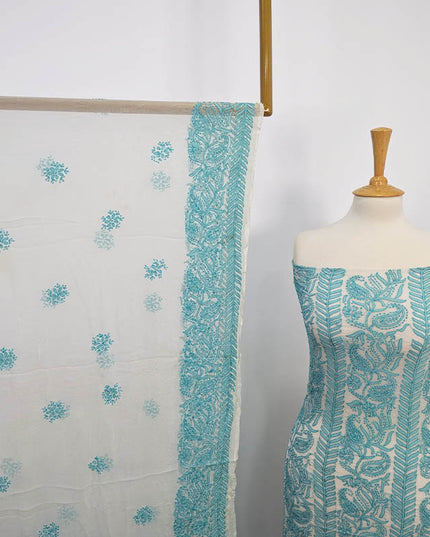 Handmade Pure China Crinkle 2 pc Unstitched