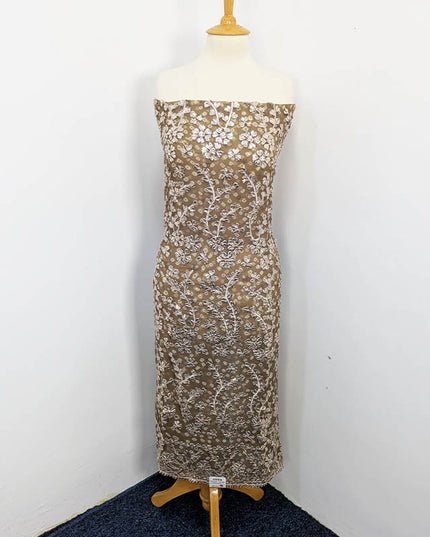 Handmade Pure Crinkle Chiffon Gotta Work With Chunri (Tie & Dye) Dupatta