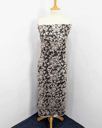 Handmade Pure Crinkle Chiffon Gotta Work With Chunri (Tie & Dye) Dupatta