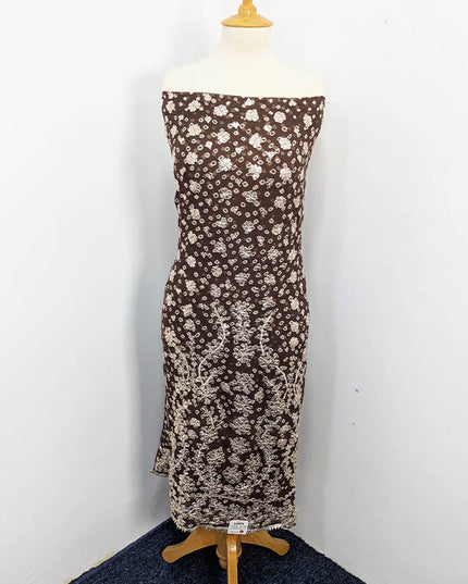 Handmade Pure Crinkle Chiffon Gotta Work With Chunri (Tie & Dye) Dupatta