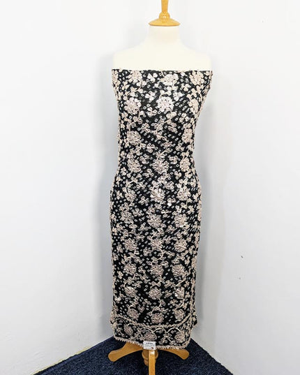 Handmade Pure Crinkle Chiffon Gotta Work With Chunri (Tie & Dye) Dupatta