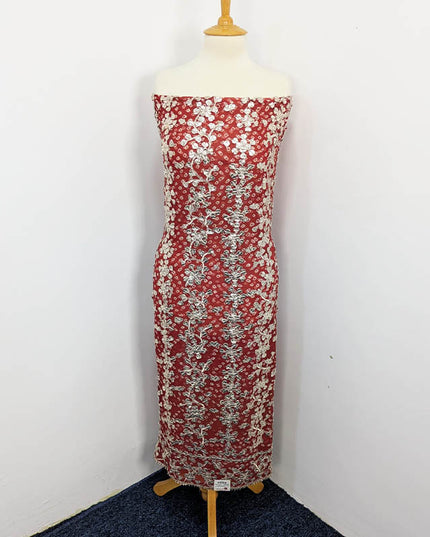 Handmade Pure Crinkle Chiffon Gotta Work With Chunri (Tie & Dye) Dupatta