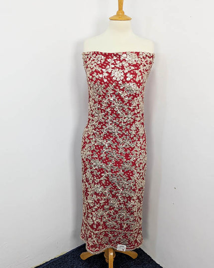Handmade Pure Crinkle Chiffon Gotta Work With Chunri (Tie & Dye) Dupatta