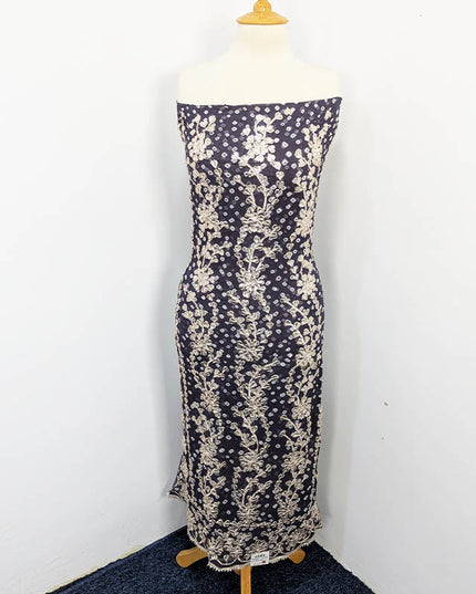 Handmade Pure Crinkle Chiffon Gotta Work With Chunri (Tie & Dye) Dupatta
