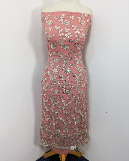 Fancy Chiffon with Handmade Gotta Work 2PC Unstitched