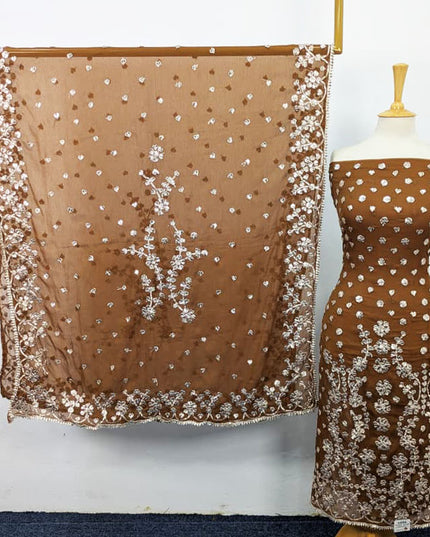 Chiffon with Handmade Gotta Work Shirt Dupatta 2PC Unstitched