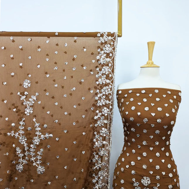 Chiffon with Handmade Gotta Work Shirt Dupatta 2PC Unstitched