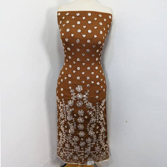 Chiffon with Handmade Gotta Work Shirt Dupatta 2PC Unstitched