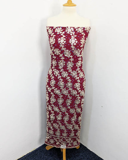 Handmade Pure Crinkle Chiffon Gotta Work With Chunri (Tie & Dye) Dupatta