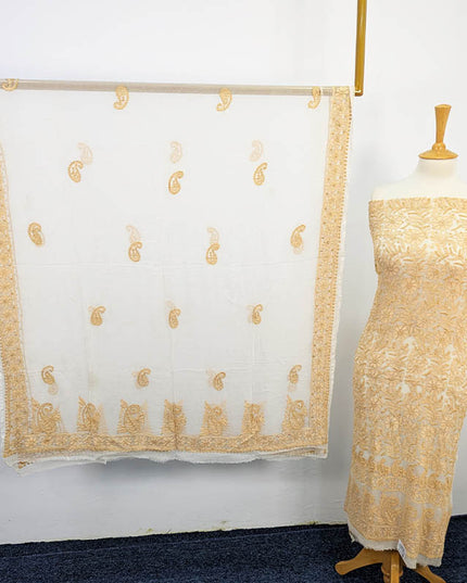 Handmade Pure China Crinkle 2 pc Unstitched