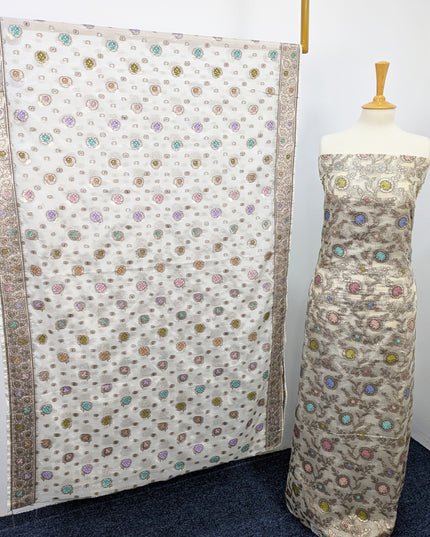 Pure Indian banarsi  work  Die Able  In All Colors