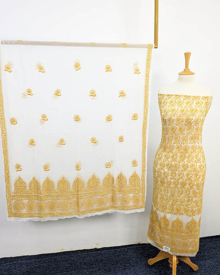 Handmade Pure China Crinkle 2 pc Unstitched