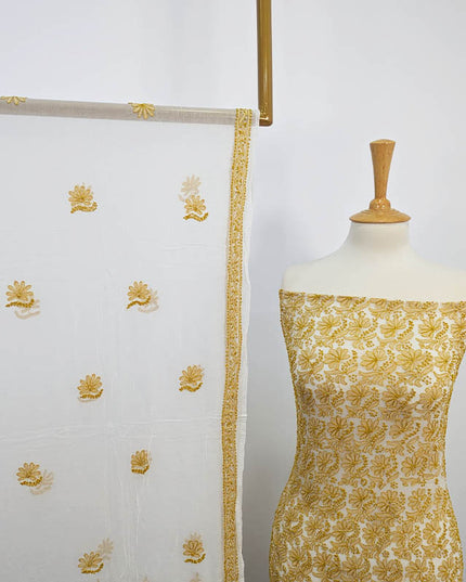 Handmade Pure China Crinkle 2 pc Unstitched