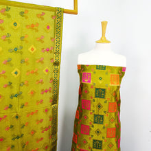 Load image into Gallery viewer, Embroidered Indian Jacquard unstitched  2 piece
