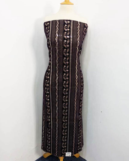 Premium Embroidered Velvet 3PC Unstitched