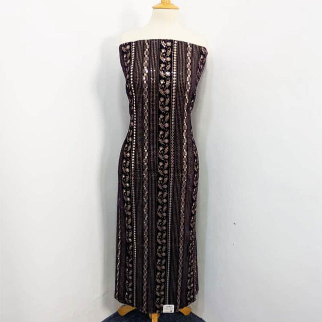 Premium Embroidered Velvet 3PC Unstitched