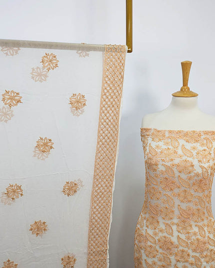 Handmade Pure China Crinkle 2 pc Unstitched