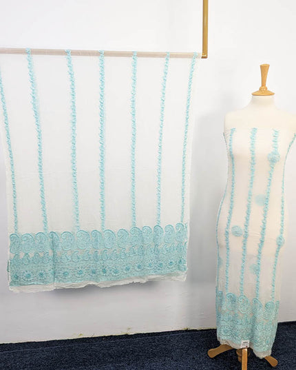 Handmade Pure China Crinkle 2 pc Unstitched