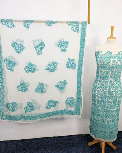 Handmade Pure China Crinkle 2 pc Unstitched
