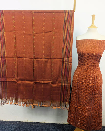 Fancy Embroidered Karandi 3Pc Unstitched