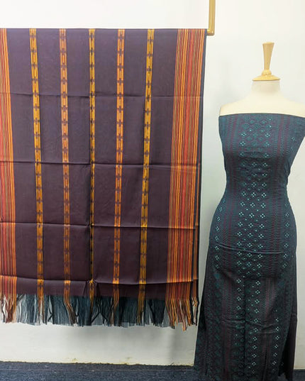 Fancy Embroidered Karandi 3Pc Unstitched