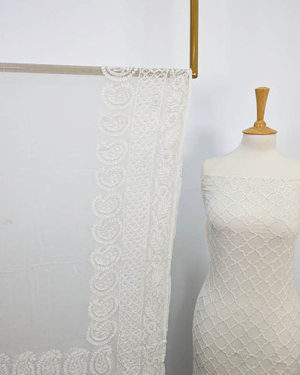 Handmade Dyeable Pure China Crinkle 2 pc Unstitched