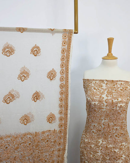 Handmade Pure China Crinkle 2 pc Unstitched