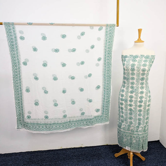 Handmade Pure China Crinkle 2 pc Unstitched