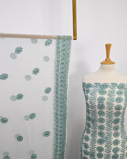 Handmade Pure China Crinkle 2 pc Unstitched
