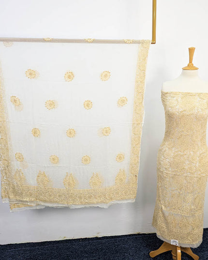 Handmade Pure China Crinkle 2 pc Unstitched