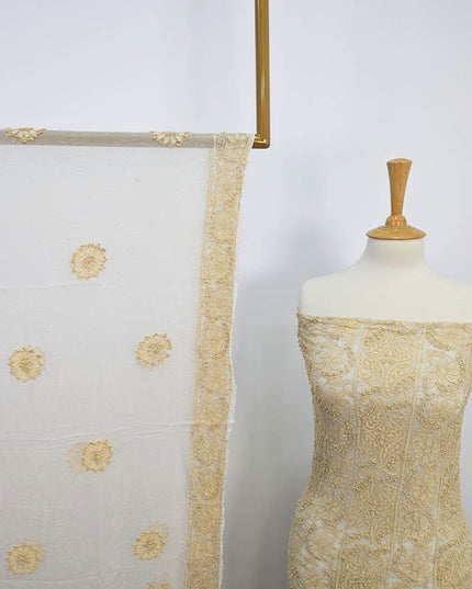 Handmade Pure China Crinkle 2 pc Unstitched