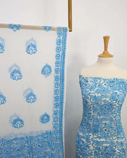 Handmade Pure China Crinkle 2 pc Unstitched