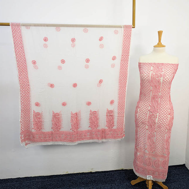 Handmade Pure China Crinkle 2 pc Unstitched